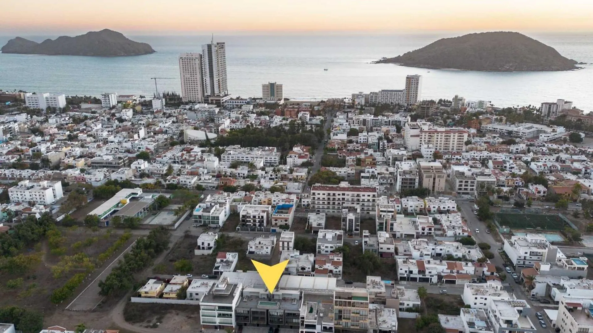 Departamento Con Alberca En Roof A 3 Minutos De Playa - Nerea 201 Appartement Mazatlán Mexico